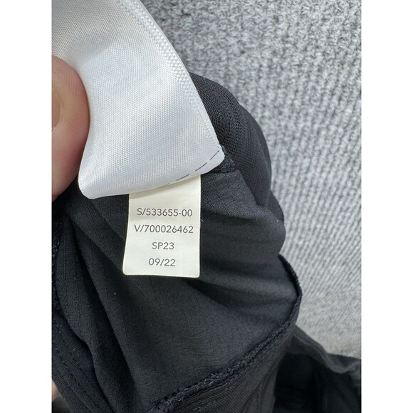 Athleta Trekkie North High Rise Jogger Pants Womens 10 Black Pull On Zip Pockets - Picture 6 of 11